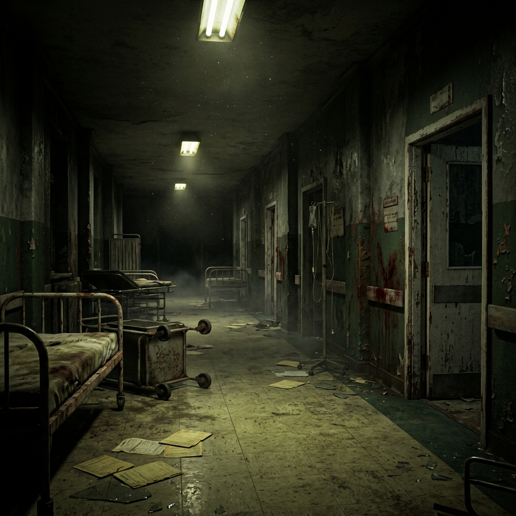 Abandoned Horror Hospital Asset Pack